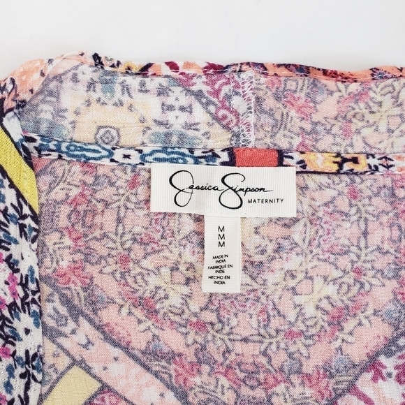 Jessica Simpson Open Front Lightweight Cardigan Top - Picture 8 of 9